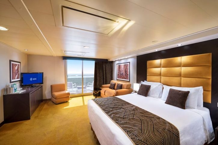 Apartmá Premium Suite Aurea (SL1) - MSC Divina